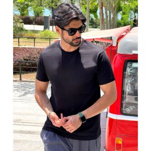 پیراهن مشکی مردانه